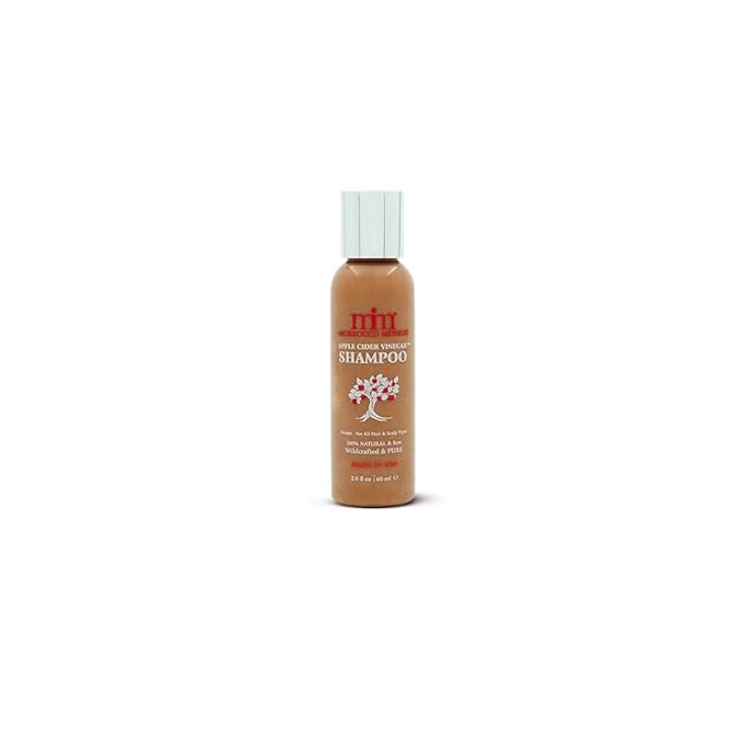 Morrocco Method Apple Cider Vinegar Shampoo - 100% Natural & Raw. Unisex. For All types of Hair and Scalp. No SLS, Parabens or GMO's. Made in USA. 2 oz.