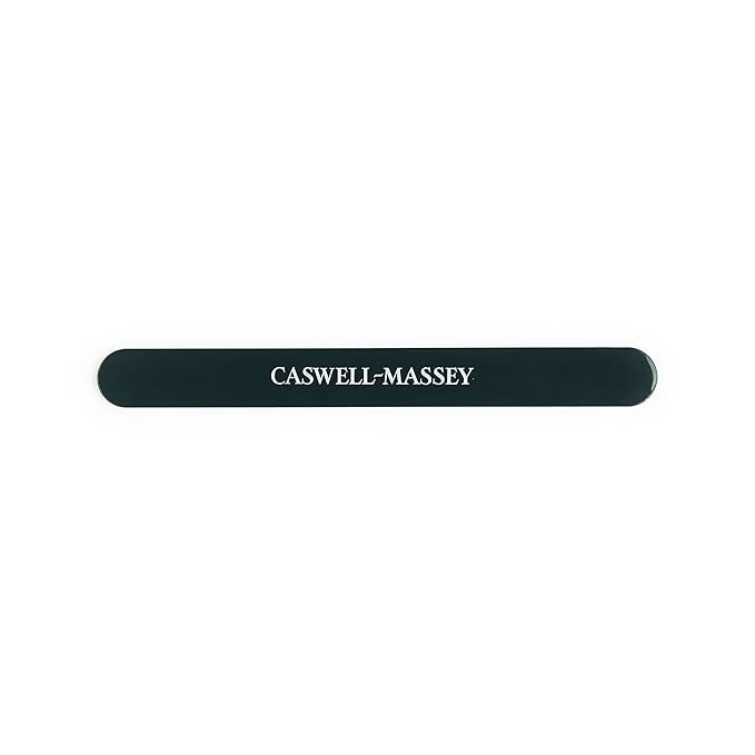 Caswell-Massey Diamond Dust Nail File, Professional Washable Nail Buffer Crafted from Polished Steel, Durable & Long-Lasting, Pre-Polish Care, 7 In