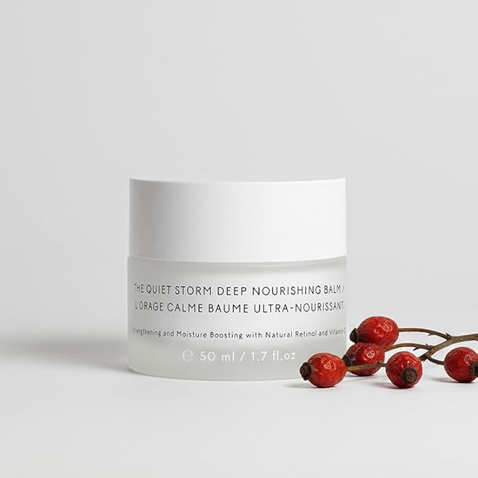 The Untamed Quiet Storm Deep Nourishing Balm – Helps Support Skin Elasticity & Moisture for Dry, Mature, or Sensitive Skin – Hydrating Face Cream with Borage Oil & Hyaluronic Acid – 1.7 fl oz