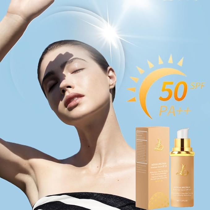 4-in-1 Color Changing Foundation, Medium Coverage, SPF 50, Hypoallergenic, 2 Pack (1 Fl Oz Each)