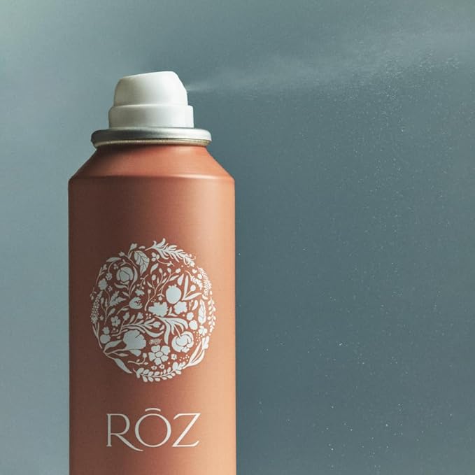 RŌZ Root Lift Spray | Instant Volume Boost| Buildable, Non-Sticky, Lightweight Hold | Infused with Mushroom Root, Rice Protein & Radish Root | Silicone-Free | 5 fl oz