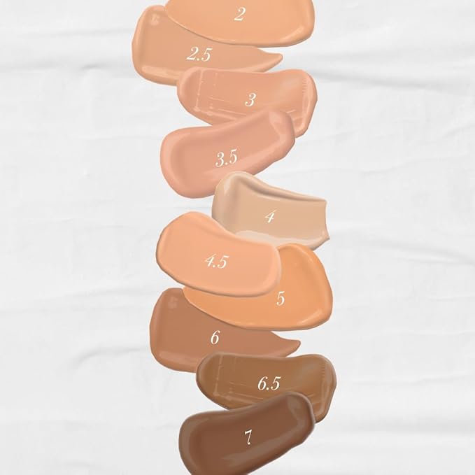 MCoBeauty - Flawless Glow Luminous Skin Filter - 6 Medium Dark Shade - 4-in-1 Multi-Use Formula that Contains Squalane - Includes Doe Foot Applicator - Liquid Illuminator