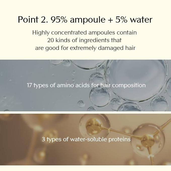 Treecell Forte Ampoule Treatment 200ml (6.76 fl. oz.) | Hair Repair for Dry & Damaged Hair | Strengthens & Hydrates with Amino Acids & Proteins | Smooth, Shiny Hair Restoration