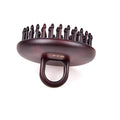 TAN MUJIANG Massage Hair Comb Hair Brush Round Shape (Black Rosewood 1)