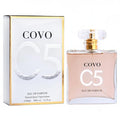 URBAN COLLECTION Covo C5 for Women Eau De Parfum 3.4 fl oz- Pure Femininity in a Bottle - Delicate Floral Scents of Jasmine and May Rose - Cruelty-Free Perfume Precious Gift for Women