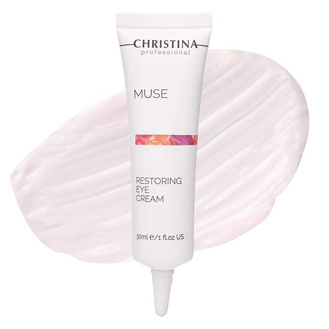 -CHRISTINA- Muse Restoring Eye Cream | Diminishes Fine Lines, Dark Circles, and Signs of Aging | Formulated with Peptides for Lasting Rejuvenation 30ml