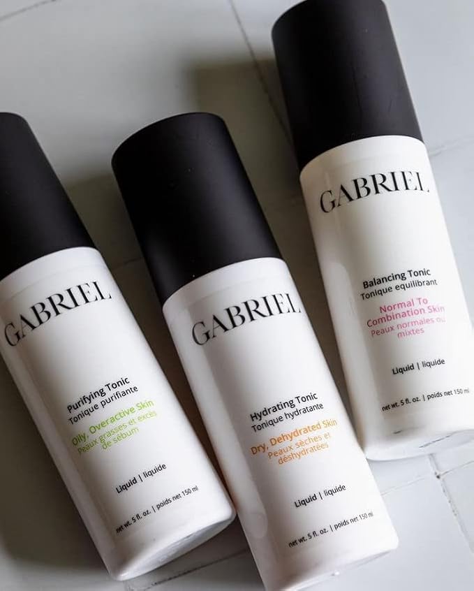 Gabriel Cosmetics Tonic | Natural, Paraben Free, Vegan, Cruelty-Free, Non GMO, 5 oz. (Purifying Tonic)