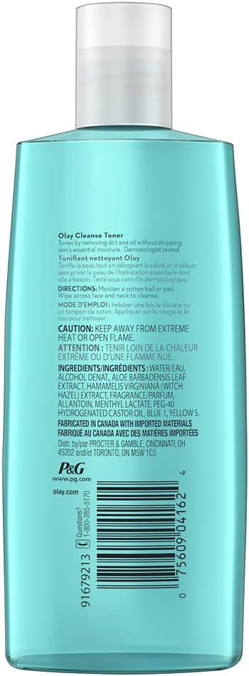 Olay Oil Minimizing Clean Toner, 7.2 Ounce (Pack of 2)