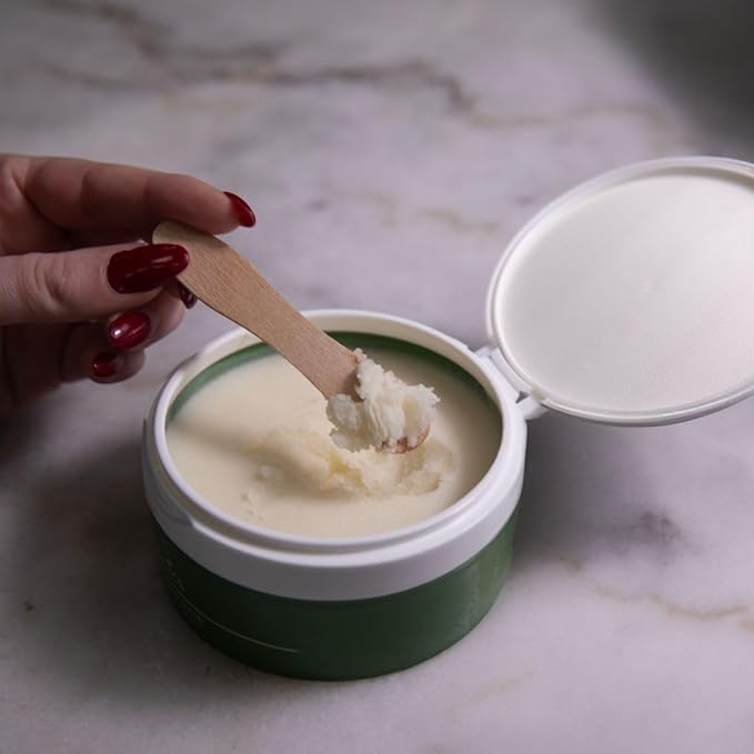 emerginC Scientific Organics Ginger-Lime Sugar Scrub - Exfoliating Body Scrub with Vitamin E + Moisturizing Shea Butter, Ginger Root Oil + Coconut Oil - Removes Dead Skin (8 oz)