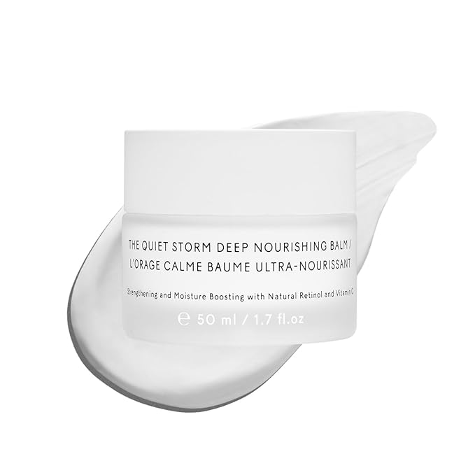The Untamed Quiet Storm Deep Nourishing Balm – Helps Support Skin Elasticity & Moisture for Dry, Mature, or Sensitive Skin – Hydrating Face Cream with Borage Oil & Hyaluronic Acid – 1.7 fl oz