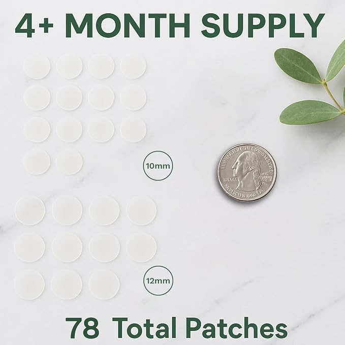 LE GUSHE Korean Pimple Patches for Face (132 Dots) - Hydrocolloid Acne Patches with Tea Tree Oil - Invisible Zit Stickers - Dermatologist Tested - Korean Skin Care