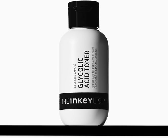 The INKEY List 10% Glycolic Acid Toner 3.4 Fl Oz, Includes Witch Hazel, Pore Minimising Toner, Brightens Skin, Vegan Friendly, Suitable for Normal/Oily Skin