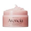 Arencia Fresh Cloud Sea Salt Body & Scalp Scrub (Pink) - Gentle Exfoliation for Softer, Refreshed Skin and Scalp, Korean Skin Care