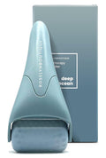 ROSELYNBOUTIQUE Ice Roller for Face Wrinkles Fine Lines Puffiness Stick Massager Facial Skin Care Tools Self Care Gifts for Men Women (Deep Ocean)