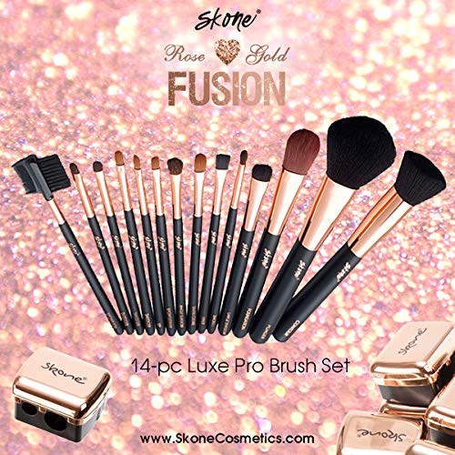 Skone Cosmetics | Professional Grade Makeup Brush | Eye Shadow | Eyebrows | Primer | Smudger | Nylon Brush (Smudger Brush)