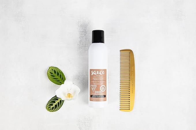 SAUCE BEAUTY Dry Shampoo - Vanilla, Dry Powder Spray for All Hair Colors & Types - Moisturizing, Conditioning & Deodorizing Hair Care Product - 5.2 Oz