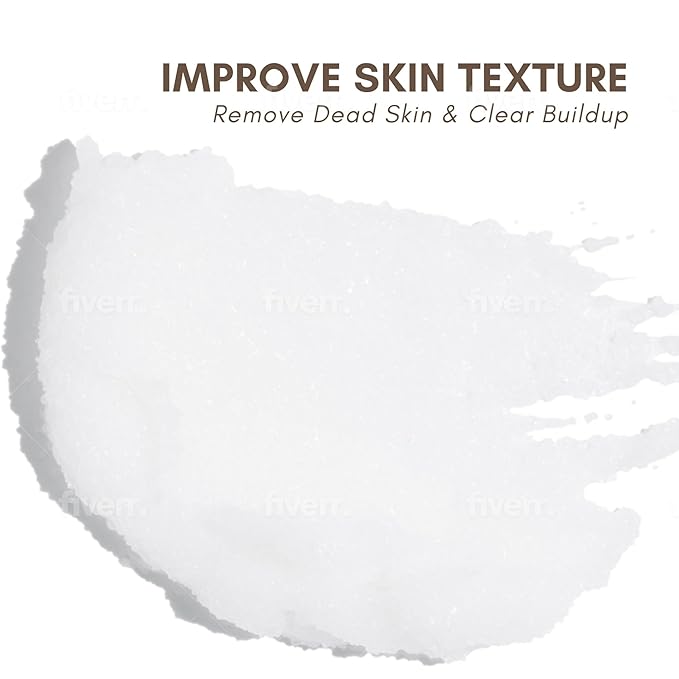 Coconut Bliss Body Scrub, Luxurious Exfoliator for Smooth, Soft Skin, Dead Skin Cell Remover, Hydrating and Nourishing Formula