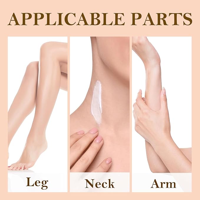 Crepe Firming Body Cream, Extra Large Size Body Skin Cream Lotion for Aging Crepe Skin Improve Natural Elastin with Collagen Production for Neck Arms Leg Deeply Moisturizer Cream, 10 oz