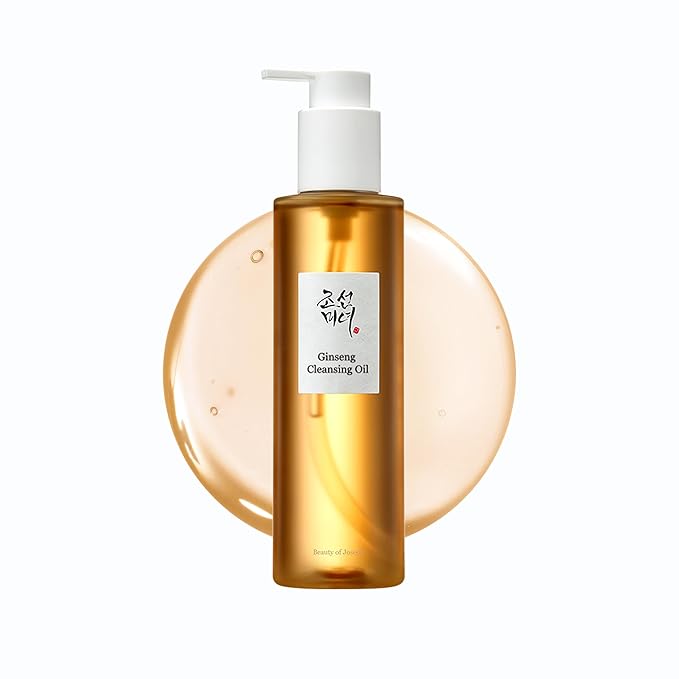 Beauty of Joseon Ginseng Cleansing Oil Waterproof Makeup Remover for Sensitive, Acne-Prone Facial Skin. Korean Skin Care for Men and Women, 210ml, 7.1 fl.oz