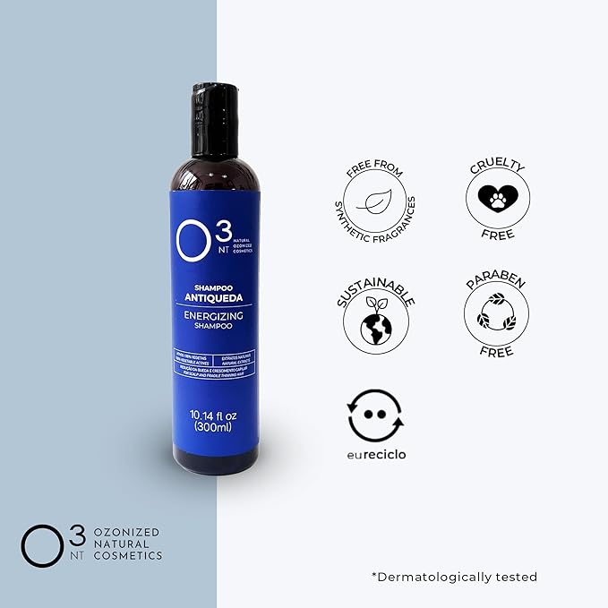 Energizing Shampoo - High-Performance Natural Treatment - Energizing Shampoo for Scalp and Fragile Thinning Hair - Shampoo 10.14 Fl Oz