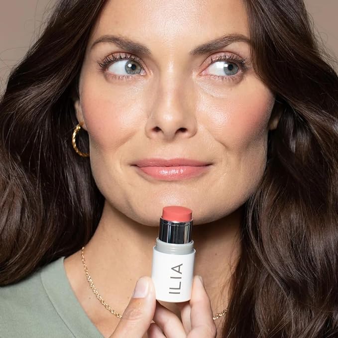 ILIA - Multi-Stick For Lips + Cheeks | Buildable, Creamy, Multi-Use Color Formula for All Skin Types | Nourish, Soften, Protect | Non-Toxic, Vegan, Cruelty-Free (All Of Me, 0.15 oz | 4.5 g)