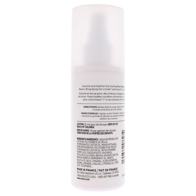 NIOXIN Density Defend Styling Root Lifting Spray Hair Thickening Spray Texturizes and Volumizes 5.1 Fl oz, (Pack of 2)