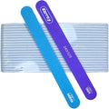 Nail File and Buffer for Natural Nails Dual Sided 2 Steps Shorten and Shape Nail Tools 20pcs 240/320 Grit