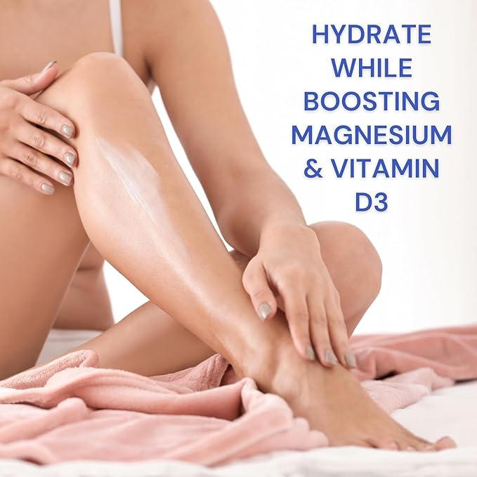 WHOLESOME HIPPY Daytime Focus Calm Cream – Energizing Body Butter with Magnesium, Vitamin B12, Guarana & Bergamot Orange – Moisturizing Wellness Cream for Daily Clarity – 4oz