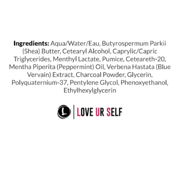 Love Ur Curls Exfoliating Scalp Scrub, Moisturizing, Gentle Build Up Removal for Curly Hair - with Peppermint Oil, for Alll Curl Types, 150mL