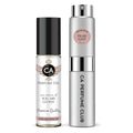 CA Perfume Duo Impression of You are Glossy For Women And Men Perfume Layering Set Long Lasting Travel Size EDP + Body Oil Roll-On Bottle 0.27 Fl Oz+0.33 Fl Oz