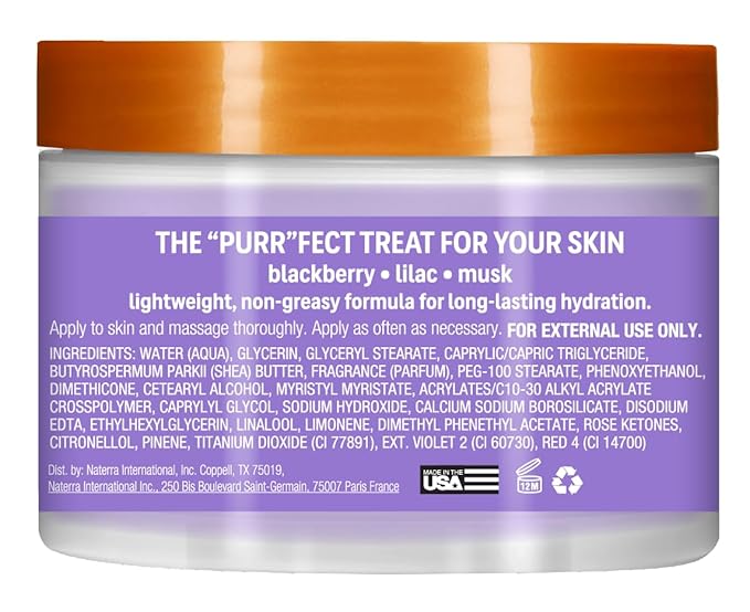 Tree Hut Meyow Whipped Shea Body Butter, Long-lasting Hydration Leaves Skin Feeling Soft & Moisturized, Lightweight, Nourishing Essential Body Care, Limited Edition Scent, 8.4 Fl Oz.