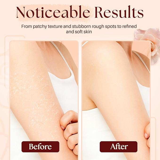 Himalayan Salt Body Scrub 12 oz - with Collagen and Stem Cells - Exfoliating Salt Scrub for Cellulite - Deep Cleansing for Acne, Scars, Wrinkles - Moisturizes Skin