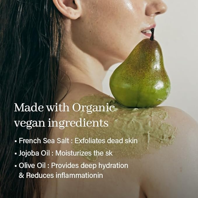 Arencia Fresh Cloud Sea Salt Body & Scalp Scrub (Mint)- Gentle Exfoliation for Softer, Refreshed Skin and Scalp, Korean Skin Care