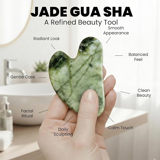 ROSELYNBOUTIQUE Ice Roller for Face & Gua Sha Facial Tools for Wrinkles Fine Lines Puffiness - Facial Massager Skin Care Tools Self Care Gifts for Men Women (Purple)