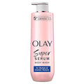 Olay Super Serum Body Wash for Rough & Bumpy Skin, Hydrating & Renewing Serum Complex with Exfoliating Minerals for Luminous Skin, 20 fl oz