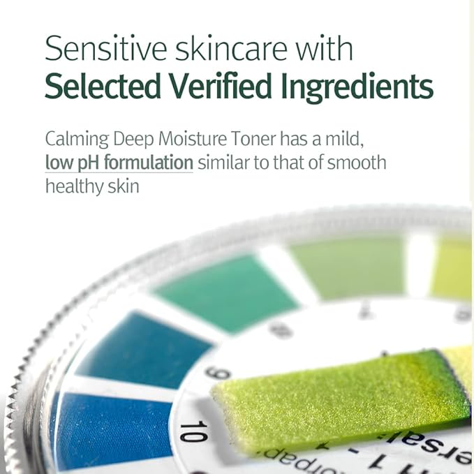 Pyunkang Yul PKY Calming Deep Moisture Toner - Face Toner for Women containing AHA and PHA - for Teens and Adults - Astringent for Face - Korean Facial Toner - 150ml 5.07 Fl. Oz.