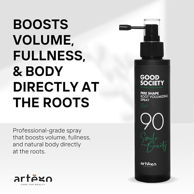 Artègo Good Society Free Shape Root Volumizing Spray (5.1 oz) – Lightweight Volumizing Hair Mist