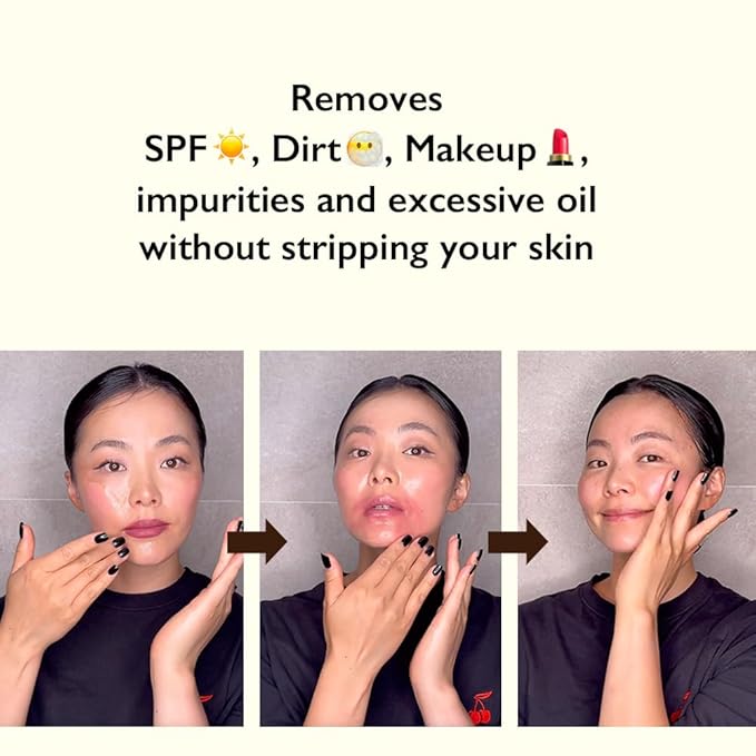 HARUHARU wonder Black Rice Moisture Cleansing Oil, Travel Size, Double Cleansing, Daily Makeup remover, Pore Oil Cleanser, Korean Skincare, Non-comedogenic, Holiday Stocking Stuffer, 1.0 fl oz