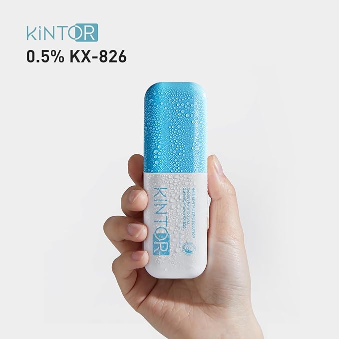 0.5% KINTOR KX-826 Hair Growth Spray,Oil Control Strengthen Hair,Hair Regrowth Products for Women&Men,Basic,180ml