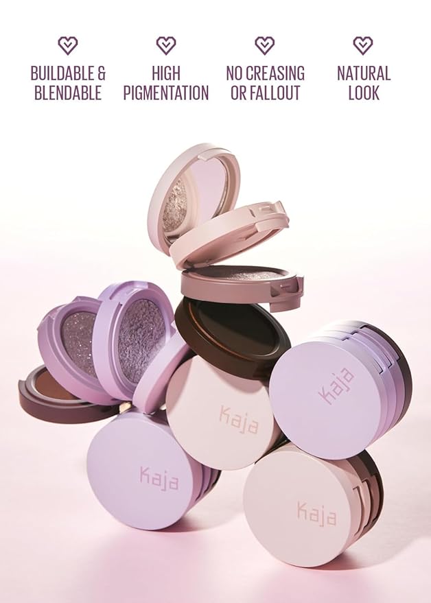 Kaja Beauty Bento Collection | Glitter + Shimmer + Matte | 21 Cold Brew Einspänner - Soft Ash Gray | 2019 Best of Beauty Award in Glitter