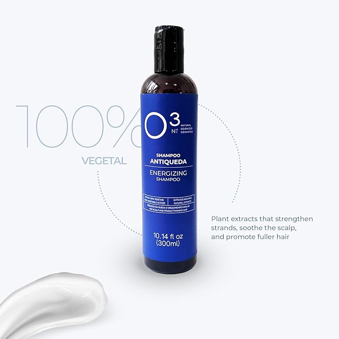 Energizing Shampoo - High-Performance Natural Treatment - Energizing Shampoo for Scalp and Fragile Thinning Hair - Shampoo 10.14 Fl Oz