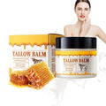 Beef Tallow and Honey Balm for Skin,2 Oz Beef Tallow Balm for Skin Hydration,Grass Fed Beef Tallow Full Body & Face Moisturizer,Tallow Honey Moisturizer,All Natural Body Moisturizing Cream