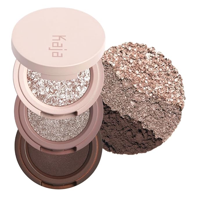Kaja Beauty Bento Collection | Glitter + Shimmer + Matte | 21 Cold Brew Einspänner - Soft Ash Gray | 2019 Best of Beauty Award in Glitter
