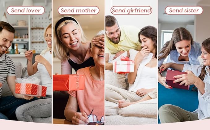 ZhenGuiRu Travel Makeup Bag with LED Mirror – Waterproof Cosmetic Train Case with Adjustable Dividers, Portable Makeup Organizer and Toiletry Bag for Women, Pink Teens & Girls Gift