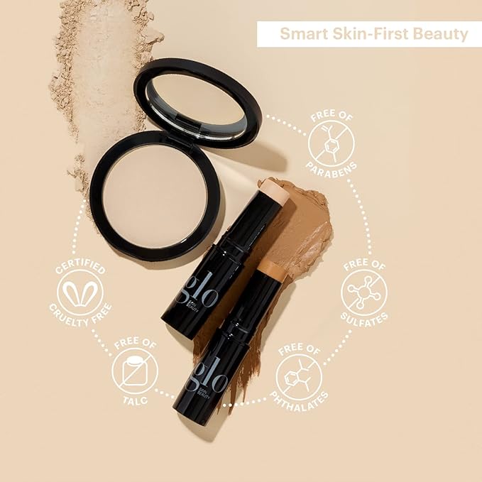 Glo Skin Beauty Suede Matte Lip Crayon (Demure) - Longwearing Formula Stays On All Day, With Conditioning Shea Butter + Mango Seed Oil for a Velvety Smooth Finish