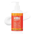 Koji White Kojic Acid & Papaya Body Lotion - Exfoliating, Hydrating, Moisturizing, Skin Care for Sun-Damaged Skin, Vegan, Paraben-Free, 8.45 Fl Oz (1 Bottle)