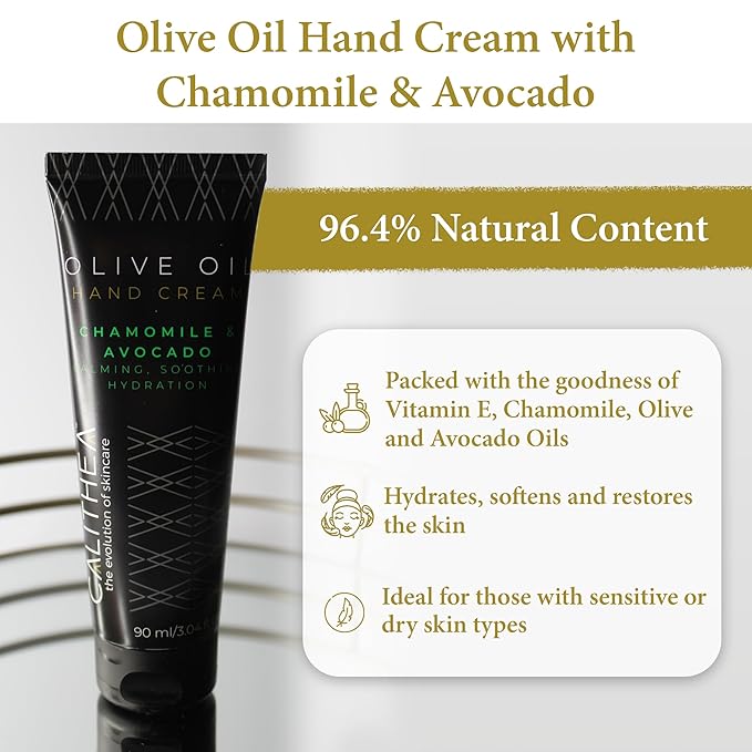 Calithea Endless Hydration Bundle: Donkey Milk Body Lotion, Aloe Vera Body Lotion, Chamomile & Avocado Hand Cream