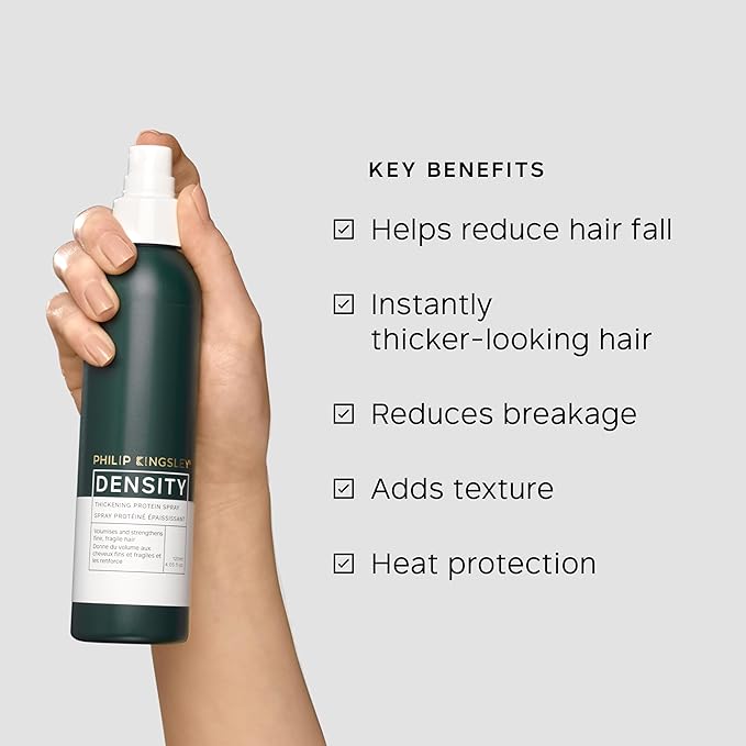 PHILIP KINGSLEY | Density Thickening Protein Spray | Volumizing Spray Treatment for Hair Loss and Fine, Fragile and Damaged Hair | 4.05oz
