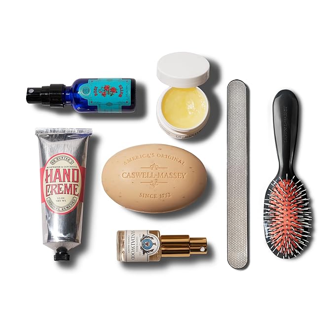 Caswell-Massey Diamond Dust Nail File, Professional Washable Nail Buffer Crafted from Polished Steel, Durable & Long-Lasting, Pre-Polish Care, 7 In