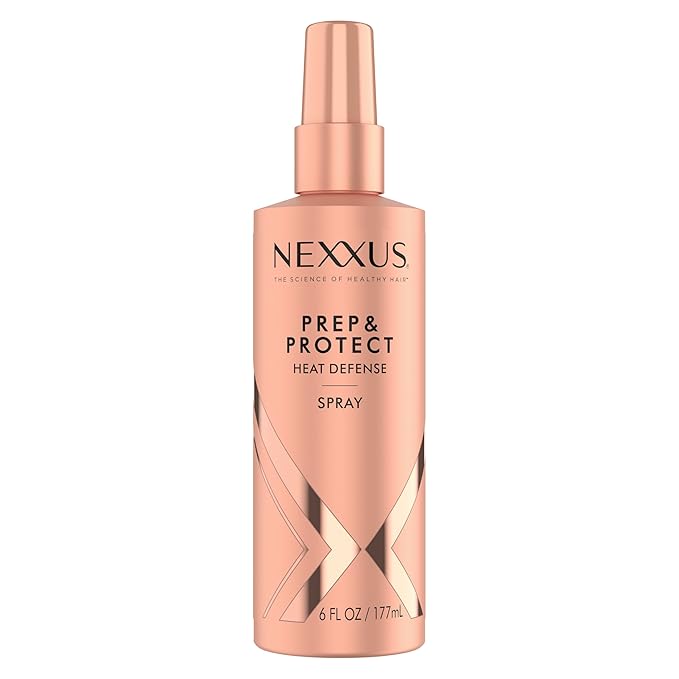 Nexxus Thermal Shield Spray Prep & Protect for 450 degree heat protection & Anti-Humidity Spray Epic Shine for Long Lasting, Weightless Shine